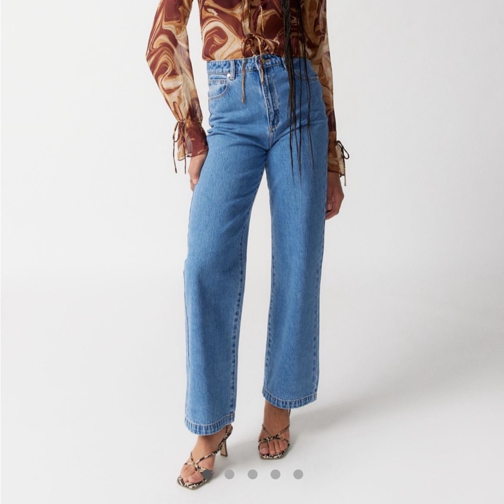 Abrand Blue Flare & Wide Leg Jeans